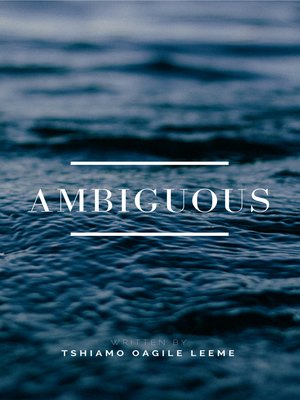 cover image of AMBIGUOUS